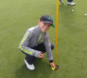 Juegan por los cupos para el Nacional Infantil de Golf