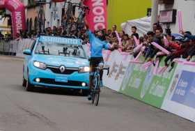 Brandon Rivera ganó en Socha y Fabio Duarte sigue líder en la Vuelta a Colombia Bicentenario