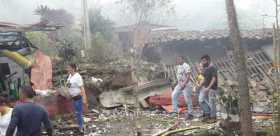 Emergencia en Anserma por explosión de polvorería