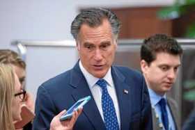 Foto | EFE | LA PATRIA  El senador republicano por Utah Mitt Romney fue uno de los 12 republicanos que votó en contra del decret