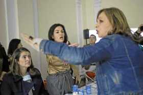 Foto | Colprensa | LA PATRIA  Una fuerte discusión se presentó entre la representante a la Cámara Ángela María Robledo y la exse