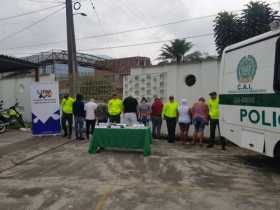 Cinco capturas fueron por concierto para delinquir agravado en concurso para tráfico de estupefacientes. Dos en flagrancia por p