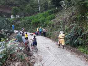 Foto | Bomberos | LA PATRIA En este lugar encontraron al agricultor.