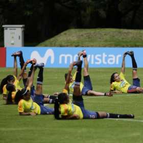 Las jugadoras de la Sub-17 de Colombia