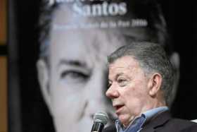 Santos reconoció que "en un proceso de paz no puede quedar todo el mundo contento" porque, de lo contrario, sería un mal proceso