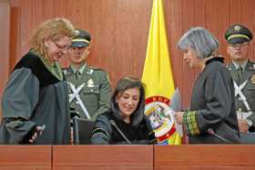 Jeannette Bermúdez, Gloria Stella Ortiz y Patricia Linares anunciaron que seguirán administrando justicia "sin presiones" ni "fa