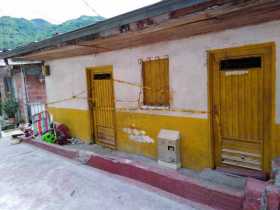 La casa donde ocurrió el homicidio.