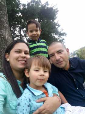 La familia Blandón Jaramillo