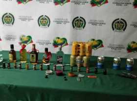 Elementos que hallaron.