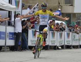 Jesús David Peña, el ganador, señaló que su experiencia en ciclomontañismo le sirvió para ganar la etapa.
