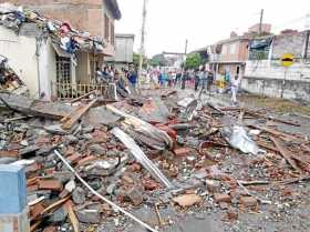 Imagen del ataque perpetrado en Santander de Quilichao, el 23 de noviembre.