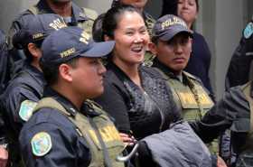 Keiko Fujimori, líder de Fuerza Popular, fue capturada en octubre del 2018. 