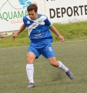 Juan Manuel Sánchez, opción de gol para Villamaría.