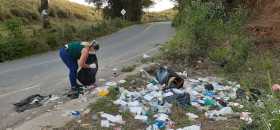 Ejemplo para quienes botan basuras en Marquetalia 