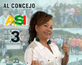 Gloria Vásquez candidata al Concejo de Manizales