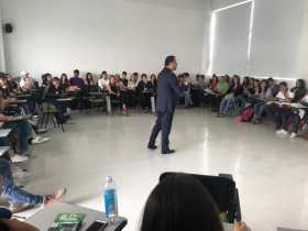 Alumnos del Colegio San Luis Gonzaga le apuestan a la investigación gracias a apoyo de la Universidad de Manizales.