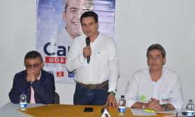 Jorge Hernán Mesa y Camilo Gaviria, apoyados por los partidos Centro Democrático y Liberal, y por el exalcalde de Manizales Jorg