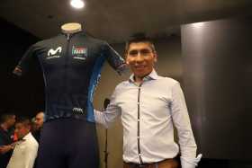 Nairo Quintana presentó el miércoles en Bogotá la segunda edición del Gran Fondo que él organiza y que tendrá lugar en Villa de 