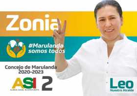 Zonia Milena Valencia Marulanda, candidata al Concejo de Marulanda