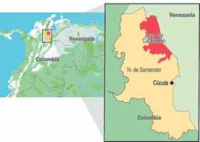 Colombia y Venezuela comparten una línea fronteriza de 2.219 kilómetros. La región del Catatumbo sigue siendo una "zona de guerr