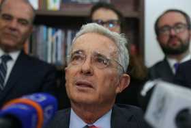 Senador Álvaro Uribe rindió versión en caso de Daniel Coronell