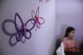 La riosuceña en el Centro de Readaptación Social para Acusadas, en México.