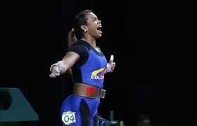 La colombiana Leidy Solís, campeones en el Mundial de Pesas