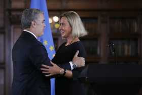 La Unión Europea ratifica su apoyo al proceso de paz en Colombia 