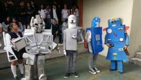 Una fiesta de robots en la Institución Educativa Bosques del Norte 