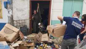 A Olimpo no le cabía la basura en su casa en Neira (Caldas)