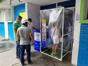 Cabinas suman contra la infección