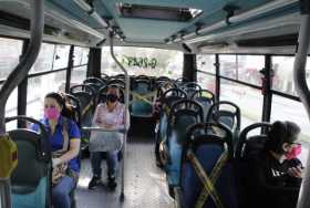 Transporte público de Manizales acata medidas de seguridad e higiene 