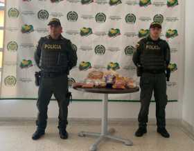 Policía incauta productos vencidos en tiendas y supermercados en municipios de Caldas 
