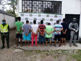 Siete capturas en barrios de La Dorada por evadir la cuarentena