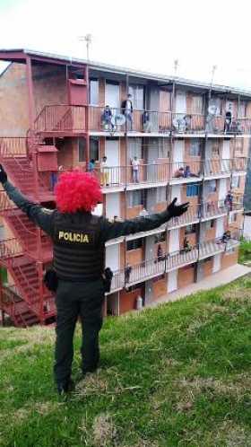 La Policía Nacional de Caldas celebró el Día de la Niñez y la Recreación 
