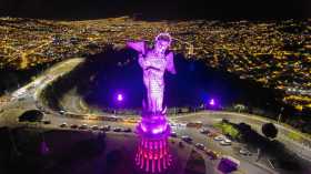 Turismo de carretera Foto | EFE | LA PATRIA Quito. Vista aérea de la Virgen del Panecillo, en Quito (Ecuador). La ciudad forma p