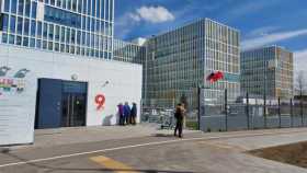 Hospital Nº 40 de Kommunarka, en las afueras de Moscú, que trata a enfermos de covid-19.