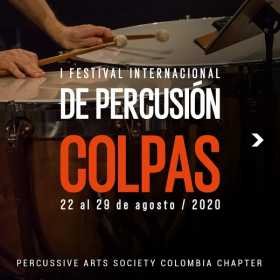 afiche festival de percusión