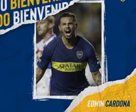 Boca Juniors oficializó el regreso de Edwin Cardona 