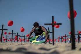 Brasil se convierte en el segundo país en superar 100 mil muertes por coronavirus 