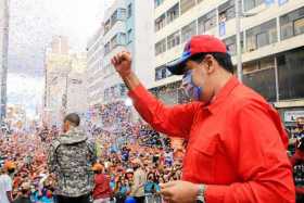 Foto | EFE | LA PATRIA "Me voy (...) si perdemos, me voy de Miraflores el mismo domingo", reiteró ayer Nicolás Maduro.