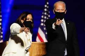 Kamala Harris y Joe Biden.