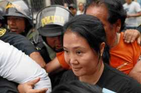 Foto | EFE | LA PATRIA Keiko Fujimori regresa a prisión preventiva por un plazo de 15 meses.