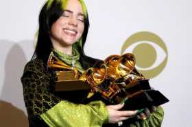 Billie Eilish, la protagonista de la noche de los Grammy