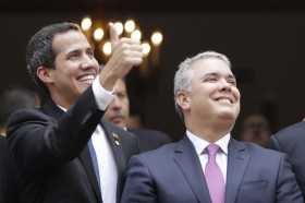 Guaidó llega a Colombia para participar en reunión contra el terrorismo