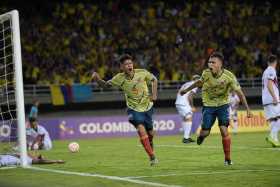 Triunfo de la Selección Colombia ante Venezuela en el Preolímpico de Fútbol