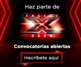 Buscan talento para el Factor X 2020