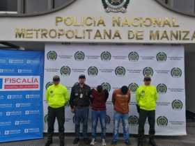 Los detenidos por muertes en Campohermoso (izq) y Solferino.