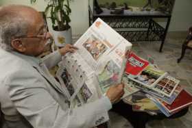 La lectura de LA PATRIA según José Agobardo Gaviria, lector de 90 años 