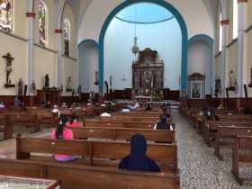 Reabren templos en Aranzazu y La Merced